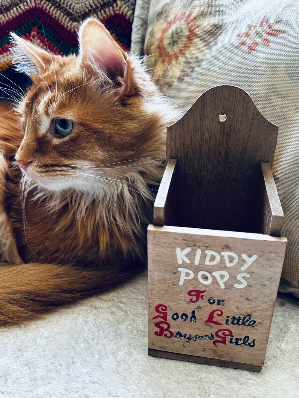 Vtg Kiddy Pops Box